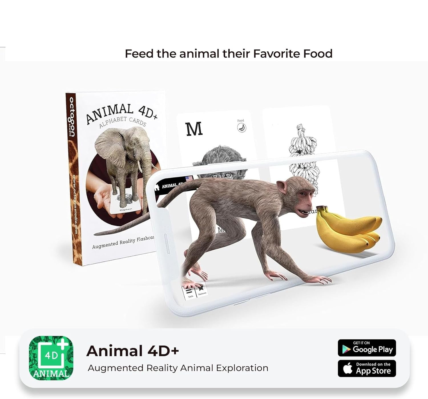 🦁 Animals 4D+ — ¡Aprender nunca fue tan divertido!
