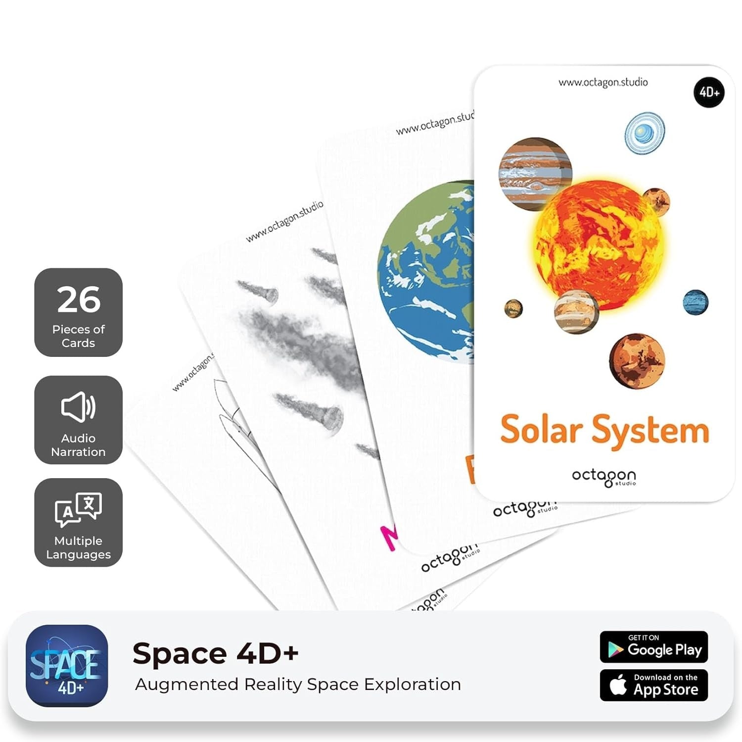 🌌 Space 4D+ — ¡Viaja al universo y descubre los planetas en 3D!