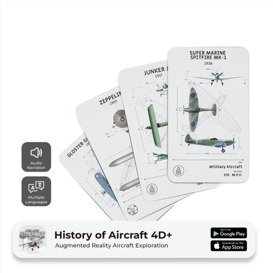✈️ Aircraft 4D+ — ¡Descubre los aviones como nunca antes!