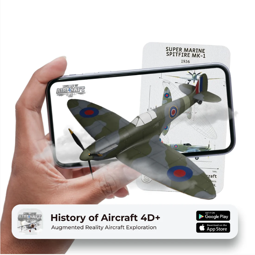 ✈️ Aircraft 4D+ — ¡Descubre los aviones como nunca antes!